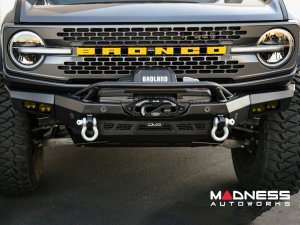 Ford Bronco Winch Bumper - Front - Spec Series - DV8 Ford Bronco Winch Bumper - Front - Spec Series - DV8